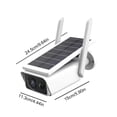 thumbnail image 6 of Solar Camera Wireless Outdoor WiFi 8W Solar Battery Powered 3MP Security Camera with Solar Panel for Home Office School, 6 of 8