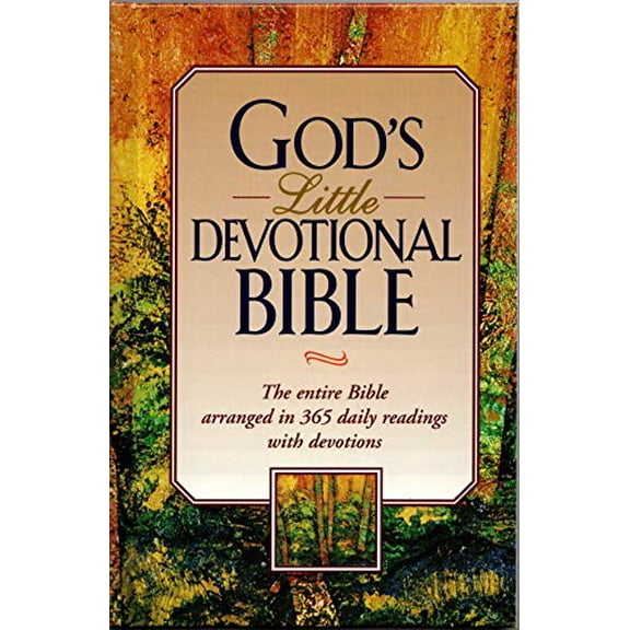 Pre-Owned God's Little Devotional Bible (God's Little Devotional Series) (Hardcover) 1562920707 9781562920708