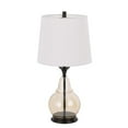 thumbnail image 3 of 150W 3 Way Kittery Glass Table Lamp With Hardback Fabric Shade, 3 of 5