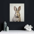 thumbnail image 4 of Cute Rabbit Wall Art Cute Animal Artwork Bunny Picture Bunny Rabbit Wall Art Bunny Funny Animal Picture Animal Painting Bunny Tail Picture Watercolor Print, 4 of 4