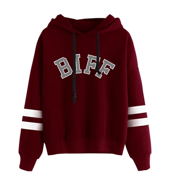 greg biffle BIFF  hooded drawstring pocketless  sweatshirt men/women rip  pullover