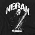 thumbnail image 2 of Popfunk The Walking Dead Negan Mono Unisex Adult Tall T Shirt (2X-Large) Black, 2 of 4