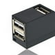 thumbnail image 3 of Adaptador divisor de 3 puertos USB 2.0 para PC, portátiles y notebooks. Negro, 3 of 7