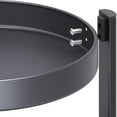 thumbnail image 5 of Large Plus Rotating Spice Rack Organizer Lazy Susan for Turntable Cabinet Kitchen 2 Tiered Spinning Storage Rack Shelf Black Metal, 5 of 6