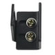 thumbnail image 2 of Barn Door Guide Swing Stop Black Carbon Steel Hardware Bottom Barn Door Guide Expansion Screws Barn Door Guides, 2 of 10