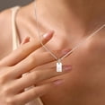 thumbnail image 2 of S925 Sterling Silver Initial Necklaces for Women Dainty 14k Gold Plated Letter Name  Pendant Necklace A-Z Personalized Tag Charm Chain Jewelry Christmas Gifts for Mother Daughter, 2 of 11
