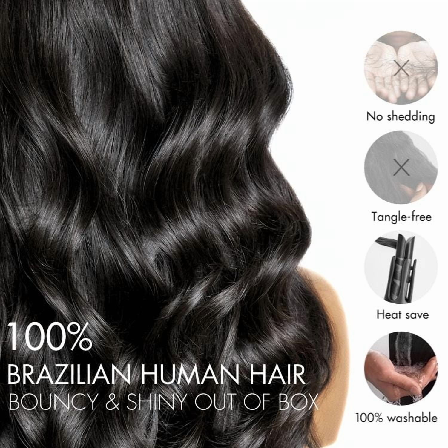 20in 1pc Body Wave 100% Virgin Brazilian Human Hair Bundle