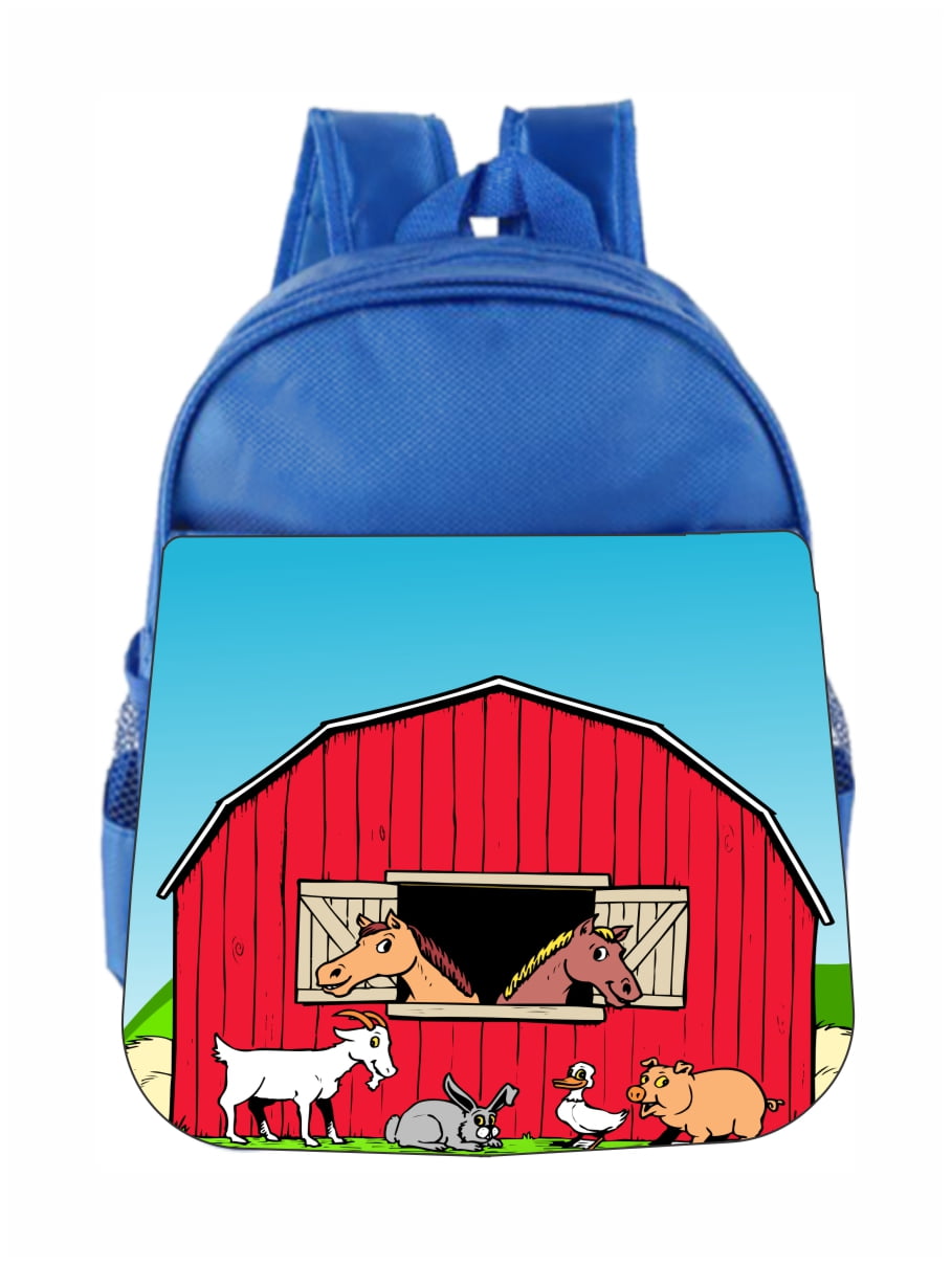 Toddler Bookbag Farm Animals Toddler School Bag Set