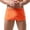 Orange, variant on Men’s Sexy Hot Print Bikini Swimwear Low Rise Swimsuit Fashion Quick Dry Swimming Briefs,XL Orange
