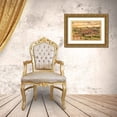 thumbnail image 3 of Hogenberg, Braun 24x17 Gold Ornate Wood Framed with Double Matting Museum Art Print Titled - Montpellier France, 3 of 4