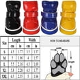 thumbnail image 2 of Soft Waterproof Pet Paw Care Winter For Small Dogs Warm Chihuahua Teddy Anti-slip Pet Products pet shoe Snow Boots Dog Shoes BLUE XL, 2 of 8