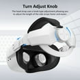 thumbnail image 3 of Serre-tête, Bandeau Réalité Virtuelle Casque de Réalité Virtuelle Bandeau pour Tête Virtuel 2 Tête 2 Tête Bandeau, 3 of 5