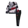 thumbnail image 2 of Reebok Toddler Boy 2 Piece Printed Pullover Hoodie and Jogger Pants Outfit Set, Sizes 12M-5T, 2 of 7