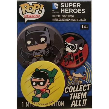 Funko POP! Buttons - DC Comics Super Heroes - Robin