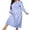 Blue Heart, variant on Nightgown for Women Valentine's Day Plus Size Long Maxi Loungewear Scoop Neck Sleepwear Full Length Pajama Dresses Shermie
