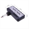 thumbnail image 2 of Amplificador de Auriculares para Guitarra Eléctrica, Efecto de Distorsión de Rock Clásico, Recargable, Color Negro., 2 of 9