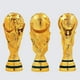 thumbnail image 4 of Trofeo Copa del Mundo de Qatar de 36CM 2022 Copa de Resina Chapada en Oro Completo Modelo de Recuerdo Adornos Artesanales de FúTbol Aficionados, 4 of 9