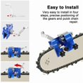 thumbnail image 4 of Chainsaw Sharpener Sharpening Tool Manual Chain Sharpener Chainsaw Grinding Tool Chains Manual Sanding Tool Sharpening Tools Kit Multifunction Handheld Chain Sharpener, 4 of 5