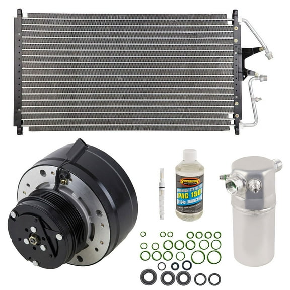 For GMC Jimmy A/C Kit w/ AC Compressor Condenser & Drier - BuyAutoParts