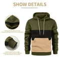 thumbnail image 2 of Rrunsv Hoodies for Men Casual Zip Up Hoodies with Pockets Long Sleeve Fashion Sweatshirt Sports Hooded Jacket Boys Clothes Green,M, 2 of 5