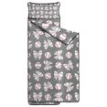thumbnail image 2 of Footballs with Bows Pattern Toddler Nap Mats for Kids Preschool,Sleeping Mat Bag or Kids,Toddler Sleeping Bag,Toddler Nap Mat or Daycare, 2 of 6