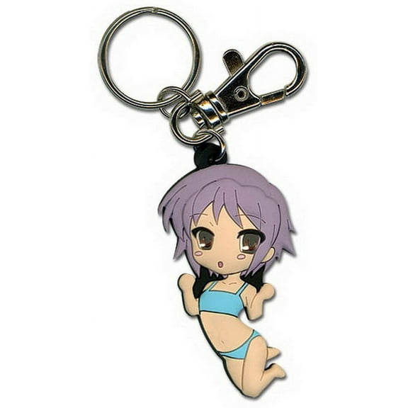Melancholy of Haruhi Suzimaya Yuki PVC Keychain GE-3967