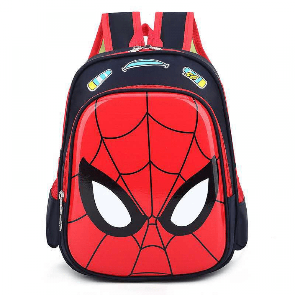 Cartoon 3D Hard Shell Backpack Kindergarten Spider Man Car School Bag Backpack Vinsniv
