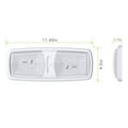 thumbnail image 2 of Leisure LED 2 PACK RV Slim Euro Ceiling Double Dome Light Fixture with ON/Off Switch Interior Lighting for Car, RV, Trailer, Camper, Boat DC 10-18V (Natural White 4000-4500K), 2 of 8