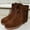 Brown, variant on Summer Saving Clearance AXXD Flats Ankle Boots,Knee-High Christmas For Ladies Womens Dress Shoes Fall Autumn Cowboy Boots For Women Slouch Hiker Boots Boots For Reduced Price