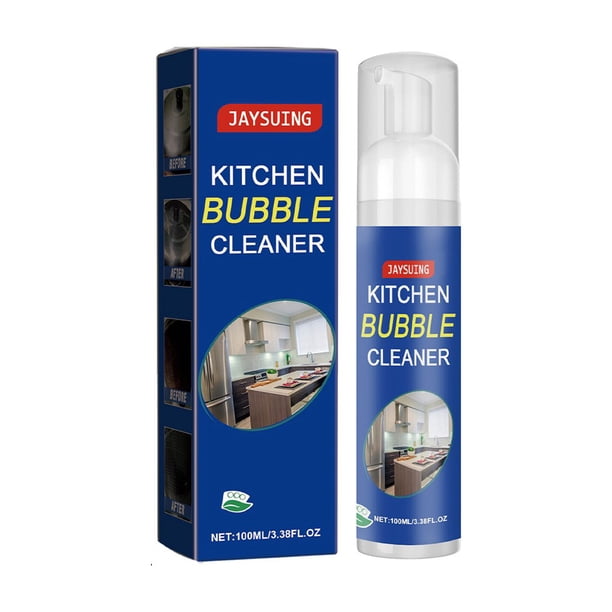 ¡Venta caliente! Espuma de limpieza de cocina Detergente multifuncional Espuma especial Limpiador de manchas de aceite Manchas de aceite Limpieza de máquinas Agente de limpieza de espuma 100 ml