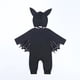 thumbnail image 2 of Baby Boy Jumpsuit Sudaderas con capucha de manga larga con temática de Halloween Mameluco de diseño de murciélago para recién nacido Niño Tamaño 80 Negro, 2 of 5