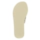 thumbnail image 4 of Sandalia Calvin Klein Meena Flip Flop en plata marfil con logo 11, 4 of 6