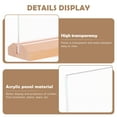 thumbnail image 5 of Acrylic Sign Holder Stand Desktop Labels Multi-function Price Food, 5 of 5