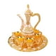 thumbnail image 2 of Juego de tetera vintage europea, juego de té, cafetera, juego para servir agua. Blanco, 2 of 9