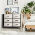 thumbnail image 3 of Sorbus Dresser with Fabric Drawers - Wide Chest of Drawers - Great for Bedroom and Living Room Organizing - Collapsible Drawers & Portable TV Stand, 3 of 8