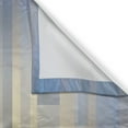 thumbnail image 3 of Minimalist Kitchen Curtains, Modern Art Style Geometric Long Striped Forms Graphic Illustration, Two Panels Drapes with Rod Pocket Room Decor, 55" X 45", Pale Yellow Blue, by Ambesonne, 3 of 3