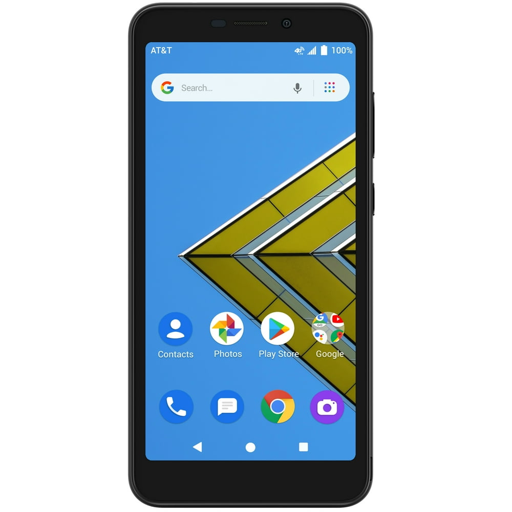 AT&T Prepaid AT&T RADIANT Core 16GB Prepaid Smartphone, Grey Walmart