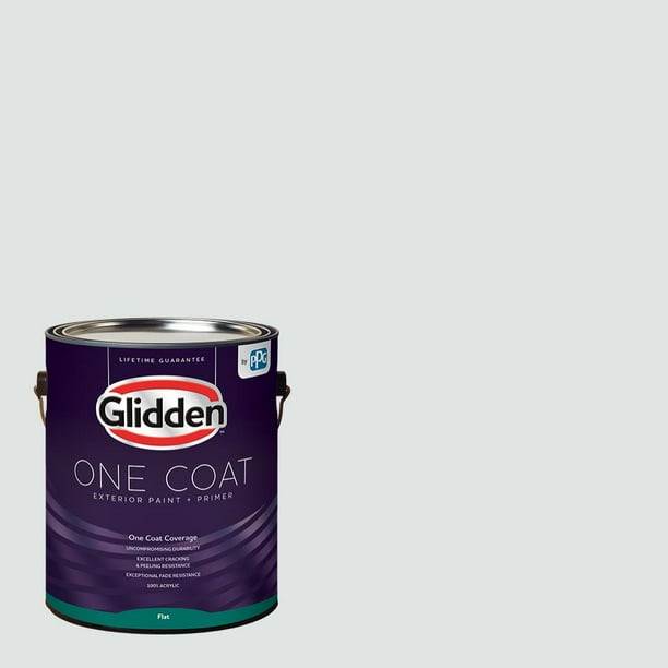 Gray Glimpse, Glidden One Coat, Exterior Paint and Primer