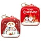 thumbnail image 5 of 3 piezas de accesorios navideños, hojalata para galletas de Navidad, árbol colgante, bolsa para auriculares, monedero, monedero, monedero, caramelo, metal colorido, 5 of 5