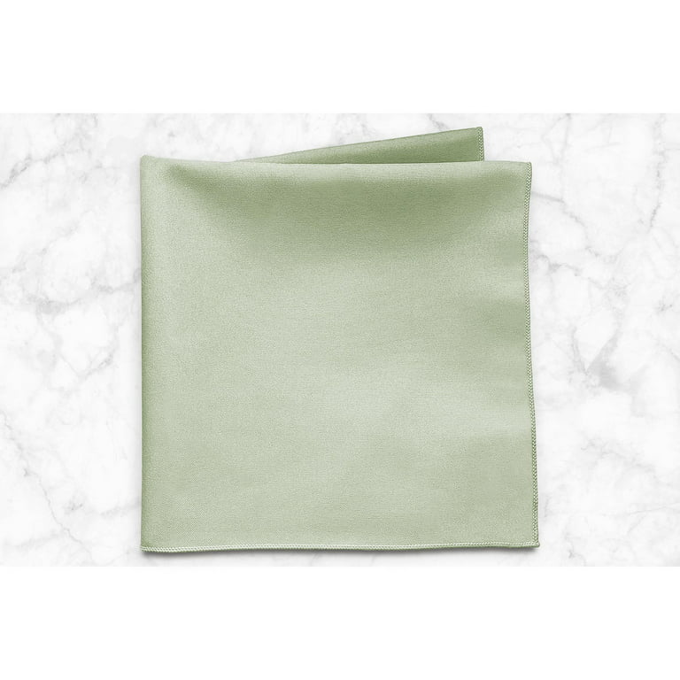 Sage green 100% linen cloth napkins for rent
