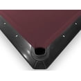 thumbnail image 6 of Simonis 860 Pool Table Cloth Replacement Kit for 8 FT Tables Includes Precut Bed and Rail Cloth, Horsehair Brush, Spots, and Chalk (Wine), 6 of 9
