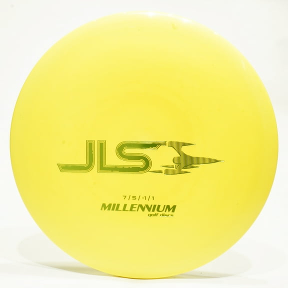 Millennium Standard JLS Disc Golf Fairway Driver, Pick Color/Weight [Stamp & Exact Color May Vary] Yellow 173-175 grams