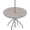 Beige Gray, variant on Red Round Fitted Tablecloth with Umbrella Hole and Hidden Zipper Elastic Table Cover Waterproof Table Protector for Picnic Party Patio Garden (45‘’-52‘’)