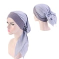 thumbnail image 4 of Yesbay Floral Print Women Elastic Turban Hat Head Scarf Bandana Headwear&nbsp;Pirate Cap, 4 of 7