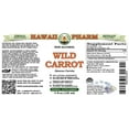 thumbnail image 2 of Wild Carrot (Daucus Carota) Dry Seed ALCOHOL-FREE Liquid Extract. Expertly Extracted by Trusted HawaiiPharm Brand. Absolutely Natural. Proudly made in USA. Glycerite 4 Fl.Oz, 2 of 3