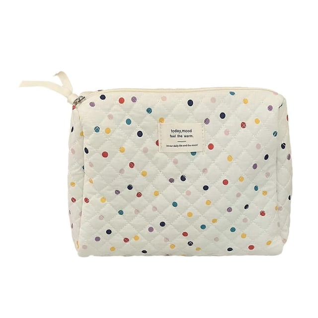 Rainbow Travel Toiletry Bag Fashion Makeup Bag Handbag Travel Cosmetic Bag Waterproof Makeup Pouch with Zipper for Women