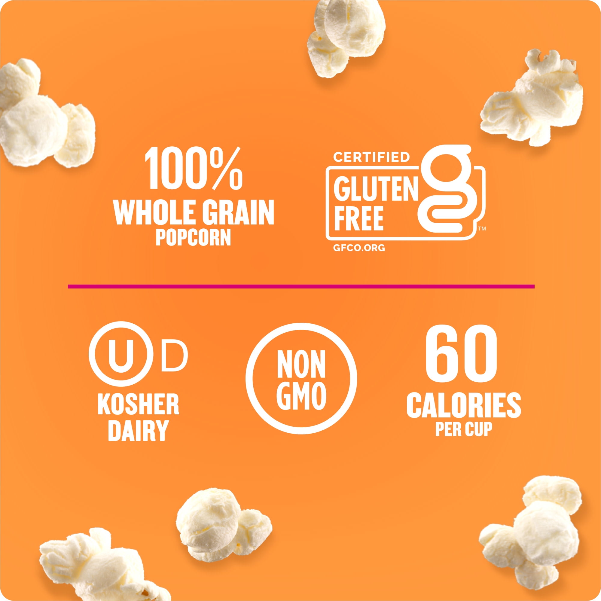 (6 pack) Angie's BOOMCHICKAPOP White Cheddar Popcorn, 4.5 oz.