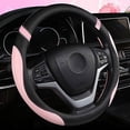 thumbnail image 1 of Funda de volante OHHMNKK Universal Cuero 38 cm Rosa, 1 of 7