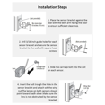 thumbnail image 2 of 12Pcs Garage Door Opener Safety Sensor Beam Eyes Fit for Sears with Brackets, 2 of 5