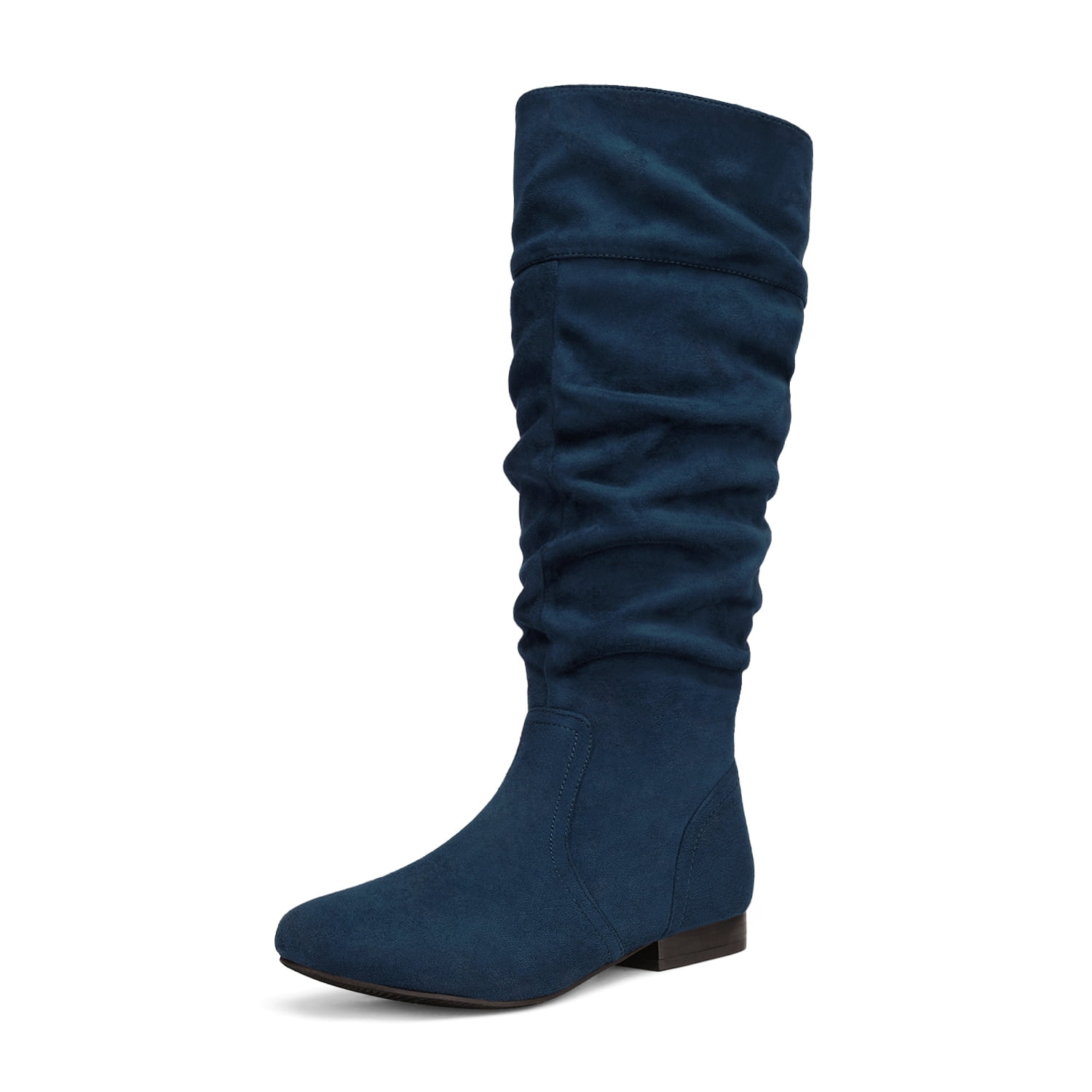 Dream Pairs Womens Wide Calf Faux Fur 